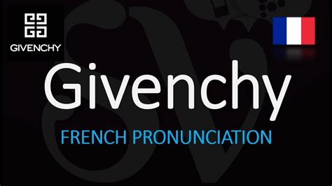 how to say givenchy in french|ysl pronounce.